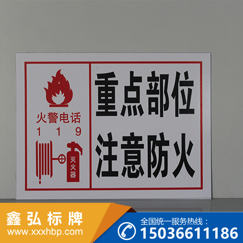 四川中级消防标识